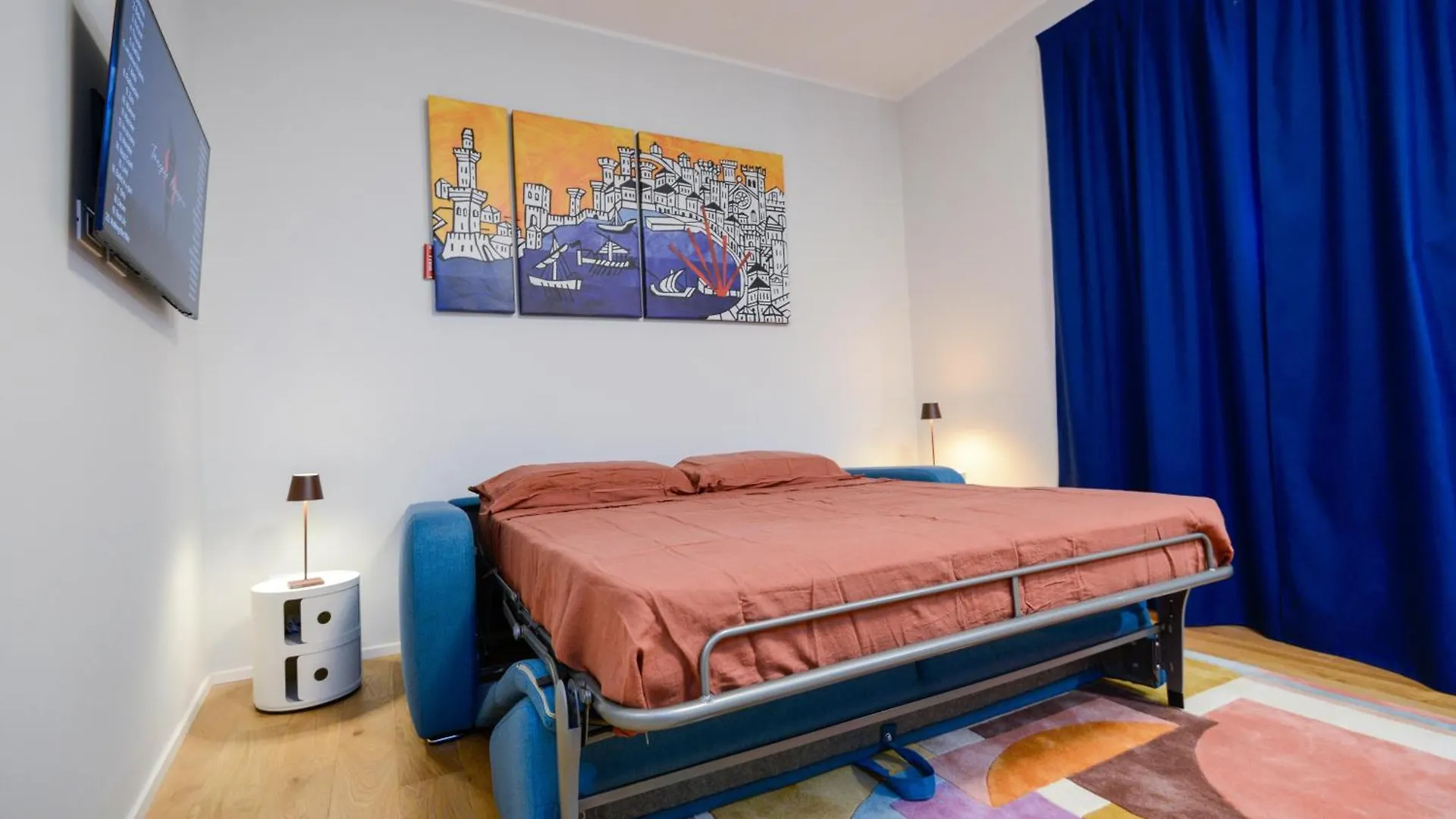 شقة Attico Centro Con Terrazza E Jacuzzi E Parcheggio Privati جنوة