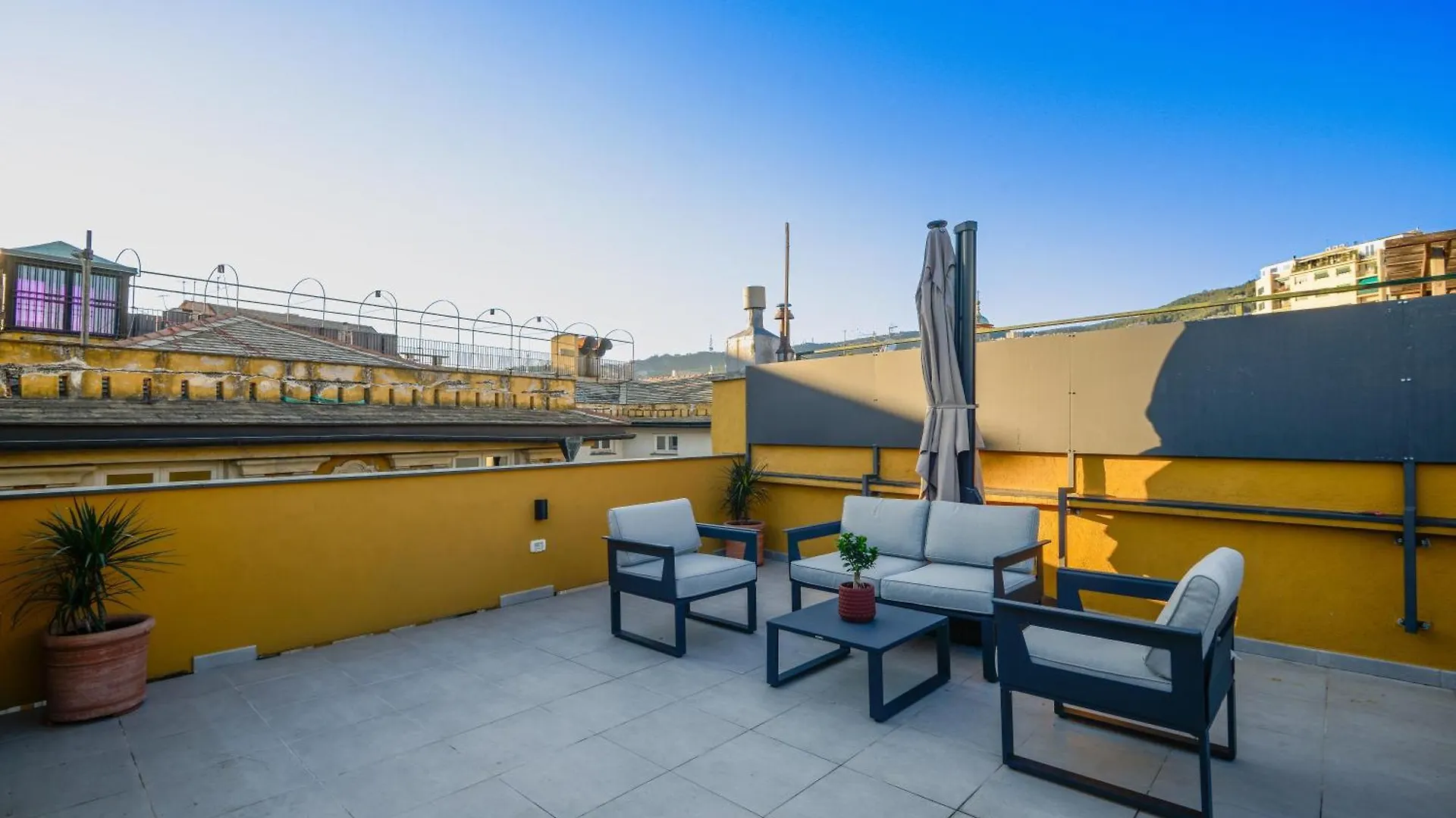 شقة Attico Centro Con Terrazza E Jacuzzi E Parcheggio Privati جنوة